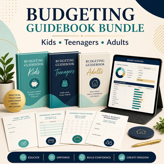 Budgeting guidebook bundle personal finance resources