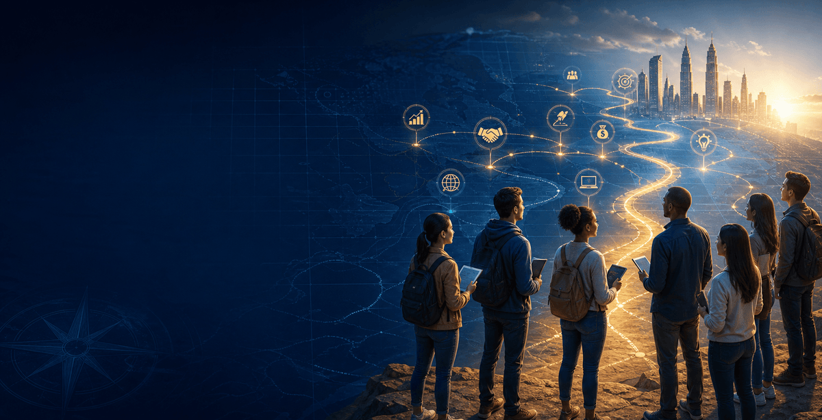 Interactive business education digital course