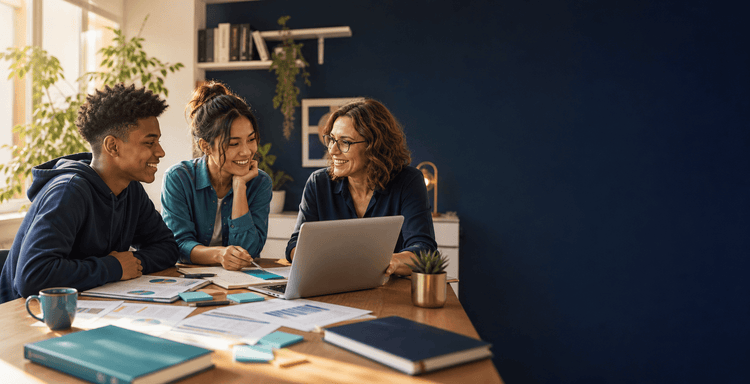 Interactive business education digital course