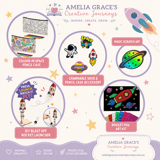 Space-Themed Activity Bundle