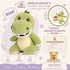 Brand-New Green Dinosaur Stuffems kids plush craft activity