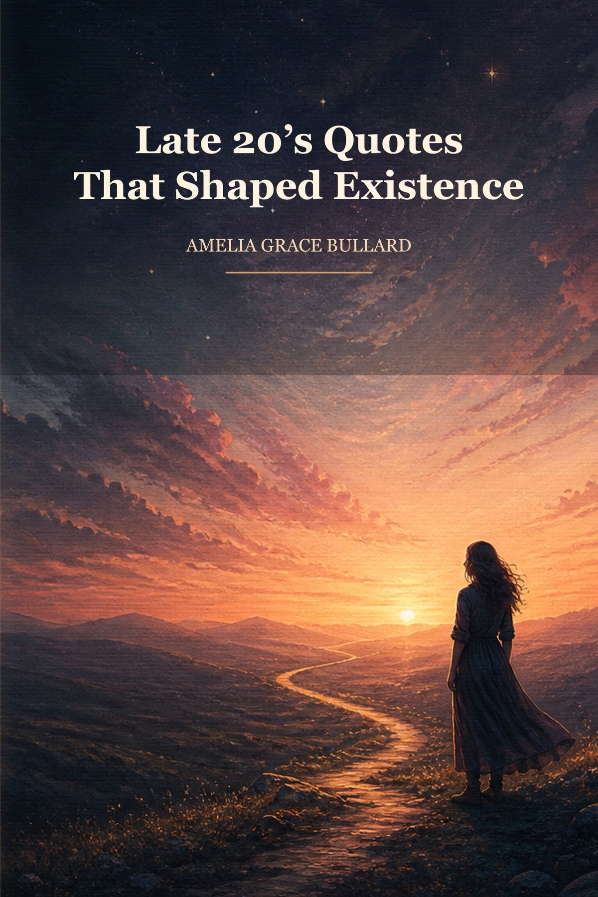 Late-20s Quotes That Revolved Around Existence book cover by Amelia Grace Bullard