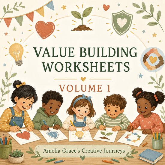 Value Building Worksheets Volume 1 Higher Values resources