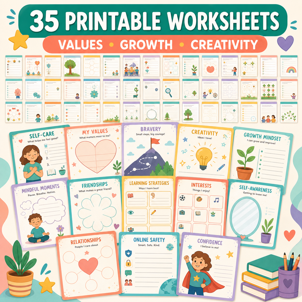Value-Building Worksheets Volume 1