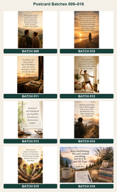 Quote postcards designs 009 to 016