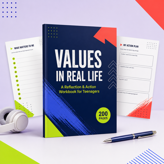 Values in Real Life Teenagers digital Higher Values book collection digital resourcesreflection workbook