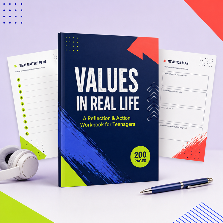 Values in Real Life Teenagers digital Higher Values book collection digital resourcesreflection workbook
